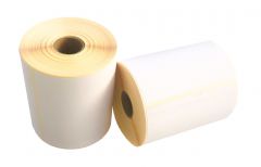 Compatible avec CAB (3003245-1), 148 mm x 210 mm, 790 étiquettes, blanc, noyau de 76 mm, eco, permanent