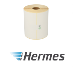 Étiquettes compatibles Zebra Hermes 800284-605, 102 mm x 210 mm, 210 étiquettes, permanent, blanc